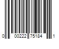 Barcode Image for UPC code 000222751841