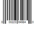 Barcode Image for UPC code 000223649840