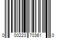 Barcode Image for UPC code 000223703610