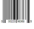 Barcode Image for UPC code 000223983685