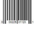 Barcode Image for UPC code 000225011201