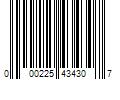 Barcode Image for UPC code 000225434307