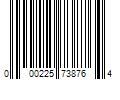 Barcode Image for UPC code 000225738764