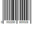 Barcode Image for UPC code 00022808000211