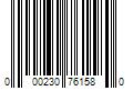 Barcode Image for UPC code 000230761580