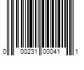 Barcode Image for UPC code 000231000411