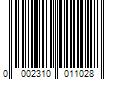 Barcode Image for UPC code 00023100110202