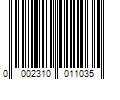 Barcode Image for UPC code 00023100110349