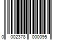 Barcode Image for UPC code 0002378000095