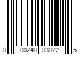 Barcode Image for UPC code 000240030225