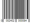 Barcode Image for UPC code 0002402000084