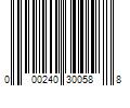 Barcode Image for UPC code 000240300588