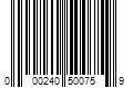 Barcode Image for UPC code 000240500759