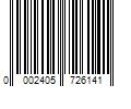 Barcode Image for UPC code 00024057261405