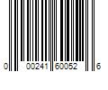 Barcode Image for UPC code 000241600526