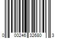 Barcode Image for UPC code 000246326803