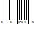 Barcode Image for UPC code 000248343303