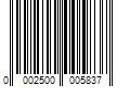 Barcode Image for UPC code 00025000058387