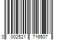 Barcode Image for UPC code 00025217165007