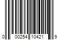 Barcode Image for UPC code 000254104219