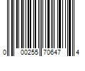 Barcode Image for UPC code 000255706474