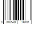 Barcode Image for UPC code 00025700148876