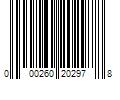 Barcode Image for UPC code 000260202978