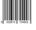 Barcode Image for UPC code 00026107049001