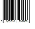 Barcode Image for UPC code 00026107086693