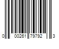 Barcode Image for UPC code 000261797923