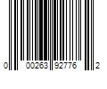 Barcode Image for UPC code 000263927762