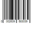 Barcode Image for UPC code 00026395830329