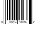 Barcode Image for UPC code 000264506362