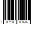 Barcode Image for UPC code 00026800002075