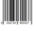 Barcode Image for UPC code 0002734600037