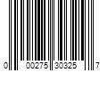 Barcode Image for UPC code 000275303257