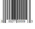 Barcode Image for UPC code 000277000093