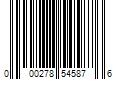 Barcode Image for UPC code 000278545876