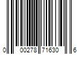 Barcode Image for UPC code 000278716306