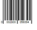 Barcode Image for UPC code 00028000593933