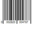 Barcode Image for UPC code 00028200047809