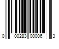 Barcode Image for UPC code 000283000063