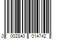 Barcode Image for UPC code 00028400147408