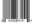 Barcode Image for UPC code 000288631514