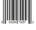 Barcode Image for UPC code 000289702572