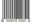 Barcode Image for UPC code 00029000008229