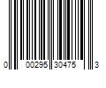 Barcode Image for UPC code 000295304753