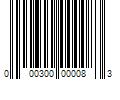 Barcode Image for UPC code 000300000083