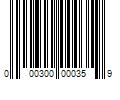 Barcode Image for UPC code 000300000359