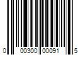 Barcode Image for UPC code 000300000915